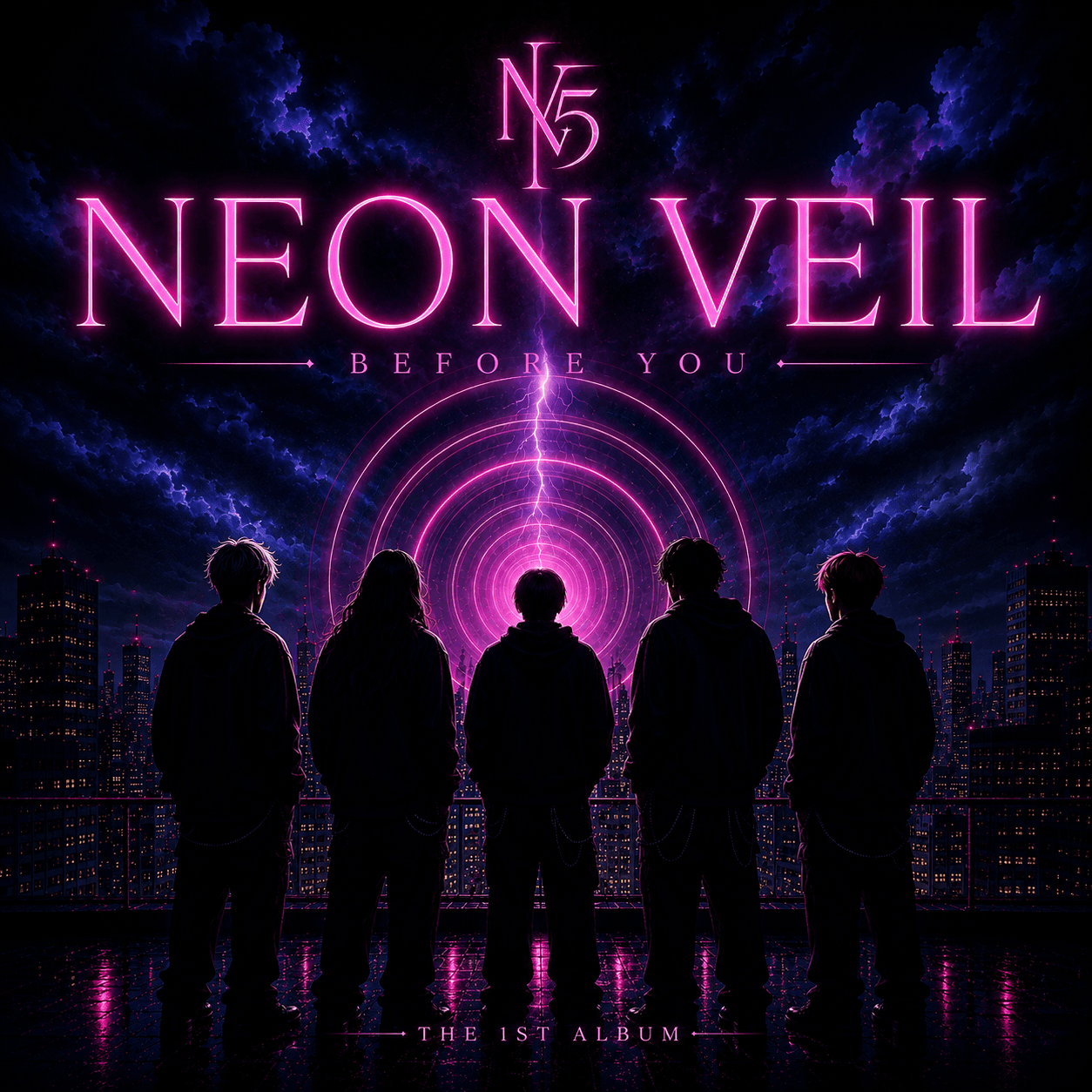 Neon Veil AFTER YOU comeback artwork